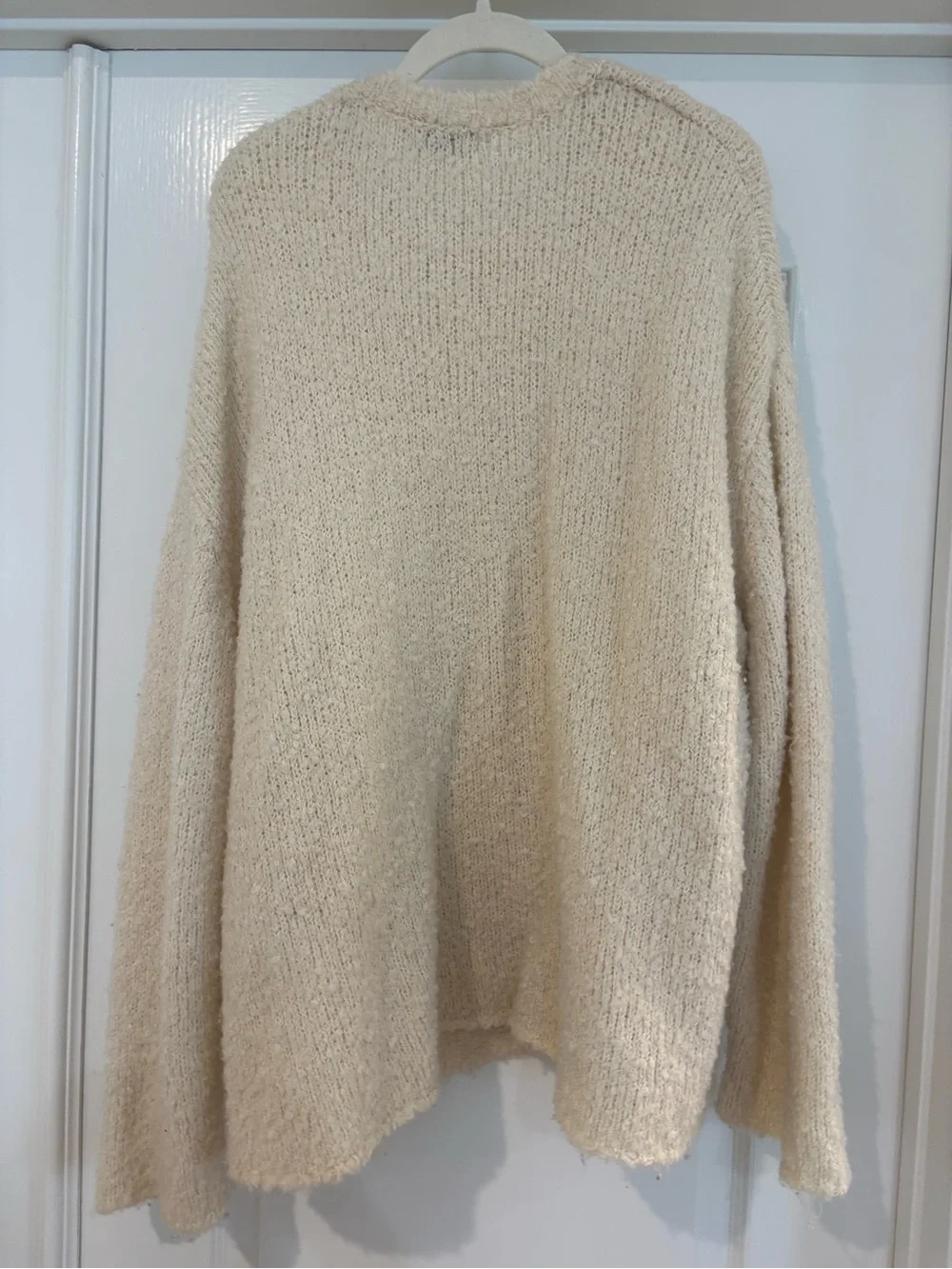 Set active Cream Cozy Knit Sweater
